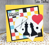 CHECK MATE CHESS DIES - Gina Marie Designs
