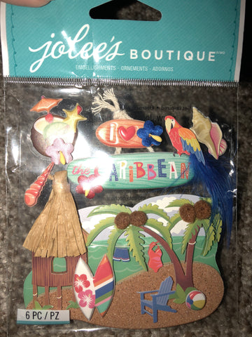 CARIBBEAN - Jolee's Boutique Stickers