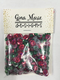 CHRISTMAS SEQUIN MIX - Gina Marie Designs