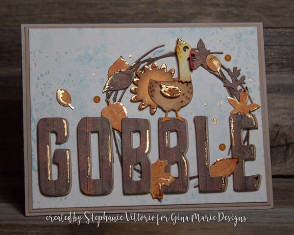 LAYERED TURKEY DIE SET - Gina Marie Designs