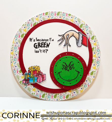 Grinch Food - Confessions of a Stamping Addict