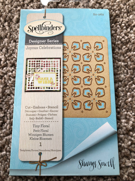 TINY FLORAL SPELLBINDERS DIE
