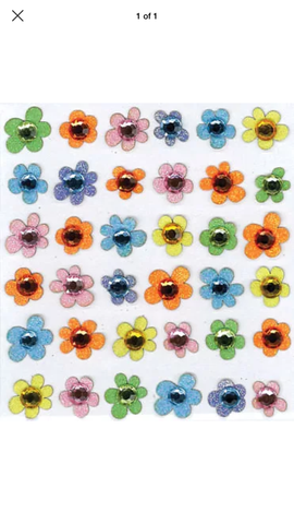 BABY GEMS FLOWERS - Jolee's Boutique Stickers