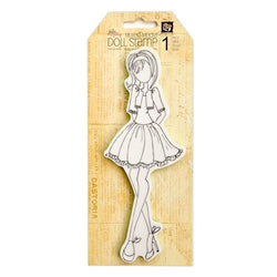 DOLL WITH BOLERO - JULIE NUTTING DOLL PRIMA GIRL STAMPS