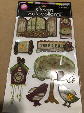 COTTAGE HOME 3D STICKERS – Scrapbook Outlet - Gina Marie Designs