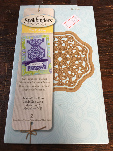 MEDALLION FIVE SPELLBINDERS DIE