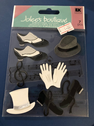 JAZZ AND TAP SHOES - Jolee's Boutique Stickers