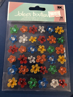 KIDS GEMS FLOWERS - Jolee's Boutique Stickers