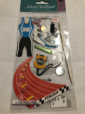 TRACK AND FIELD - Jolee's Boutique Stickers