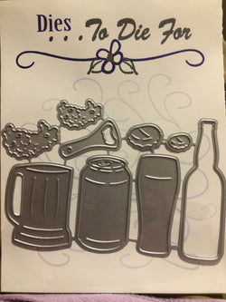 BEER THEME DIES - DIES TO DIE FOR