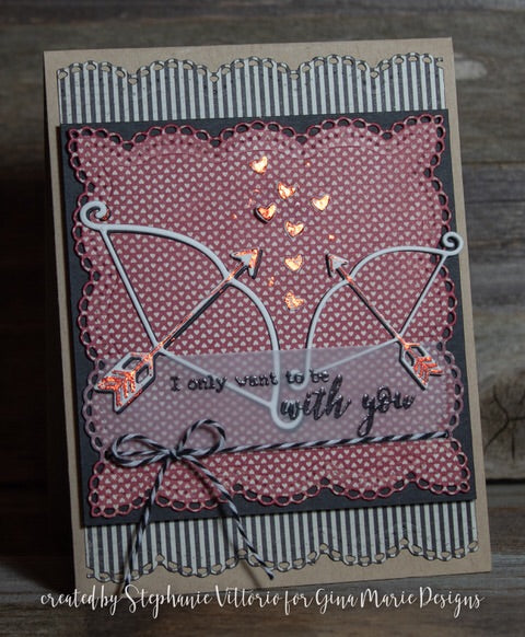 PETITE LOOPED LACE SQUARE DIE SET - Gina Marie Designs