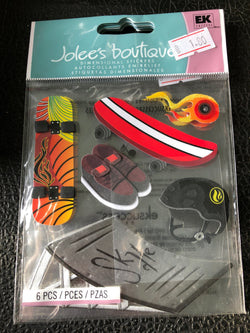 SKATEBOARD - Jolees boutique stickers
