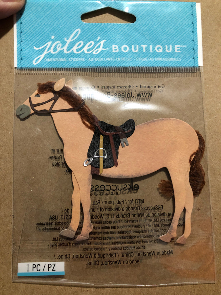 HORSE Jolee's Boutique Stickers Scrapbook Outlet Gina Marie Designs
