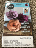 SIZZIX FRAMELITS DIE SET DAVID TUTERA PAPER FLOWERS - ROSE