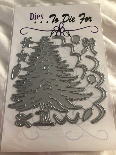 CHRISTMAS TREE DIES - DIES TO DIE FOR