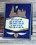 WIZARD POTTER THEMED STAMP SET - Gina Marie Designs