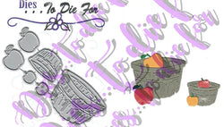 APPLE BASKET DIE SET - DIES TO DIE FOR