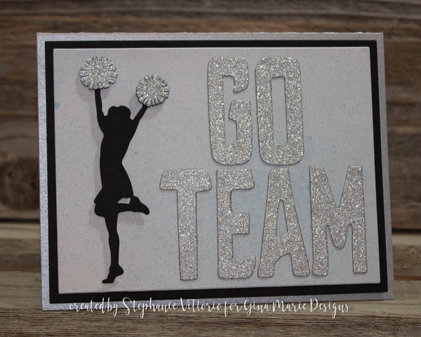 CHEERLEADERS DIE SET - Gina Marie Designs