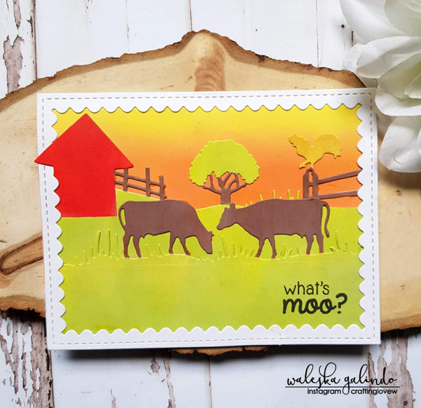FARM LIFE BORDER DIES - Gina Marie Designs
