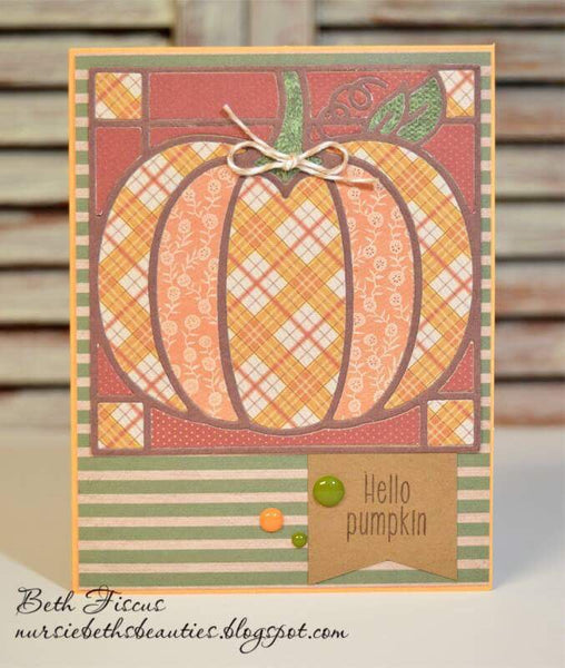 PUMPKIN QUILT DIE - Gina Marie Designs