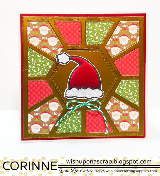 QUILT 10 HEXAGON CENTER DIE - Gina Marie Designs