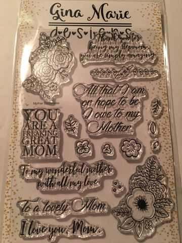 MOTHERS DAY STAMP SET - Gina Marie Designs