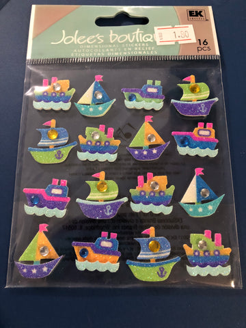 BOAT REPEATS - Jolee's Boutique Stickers