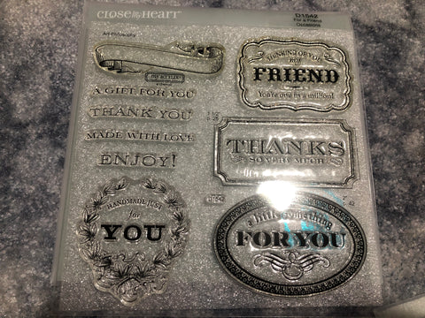 FOR A FRIEND OCCASION - CLOSE TO MY HEART STAMPS
