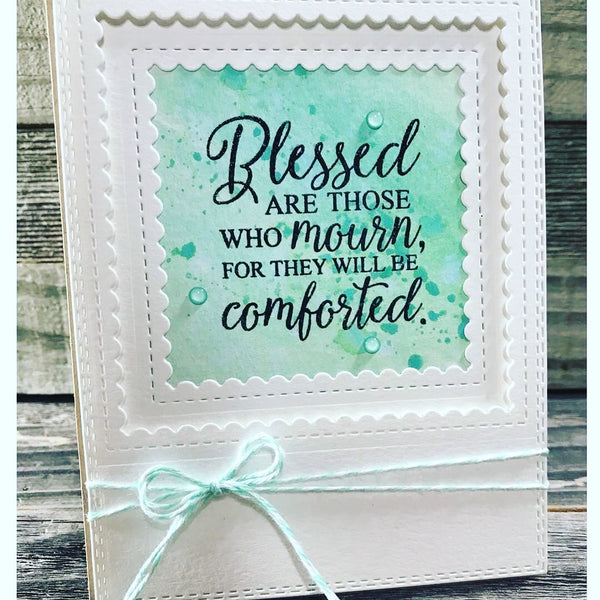 PEEKABOO SQUARE DIE SET - Gina Marie Designs