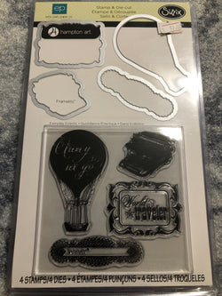 EVERYDAY ECLECTIC - SIZZIX STAMP AND DIE SET