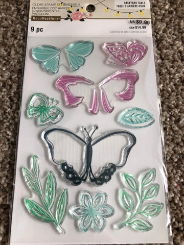 RECOLLECTIONS LAYERED BUTTERFLY STAMP SET