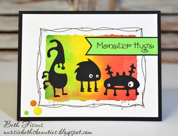 LITTLE MONSTERS DIES - GINA MARIE DESIGNS
