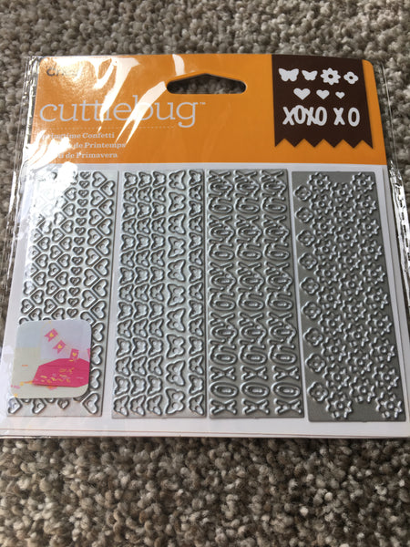SPRINGTIME CONFETTI DIE SET - CRICUT CUTTLEBUG