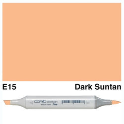 E15 DARK SUNTAN - COPIC SKETCH MARKER