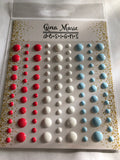 SAILBOAT GLOSS STYLE ENAMEL DOTS - Gina Marie Designs