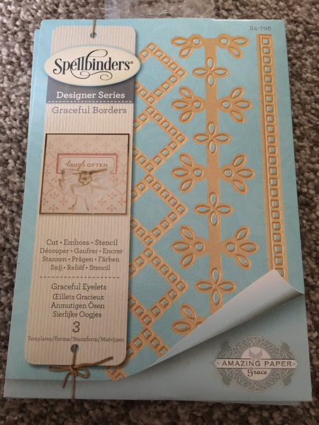 GRACEFUL EYELETS - SPELLBINDERS DIES