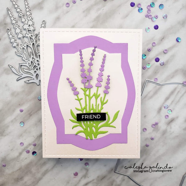 NESTED LABEL #1 DIE SET - Gina Marie Designs