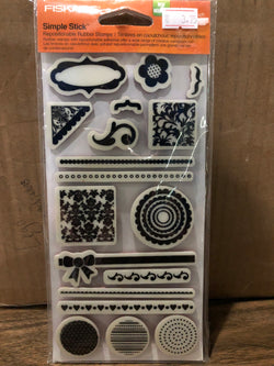 SHAPES N SUCH - FISKARS clear stamps