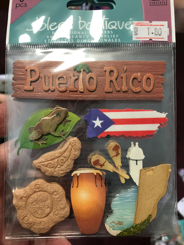 PUERTO RICO - Jolees boutique stickers