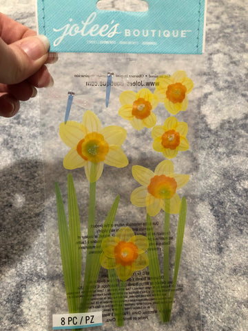 DAFFODILS - Jolee's Boutique Stickers