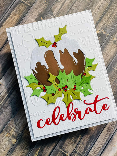 FIGGY PUDDING DIE SET - Gina Marie Designs