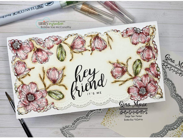 PETITE LOOPED LACE MINI SLIMLINE SLIM LINE DIES - GINA MARIE DESIGNS