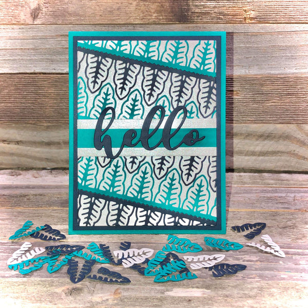 LEAF BORDER DIE - Gina Marie Designs