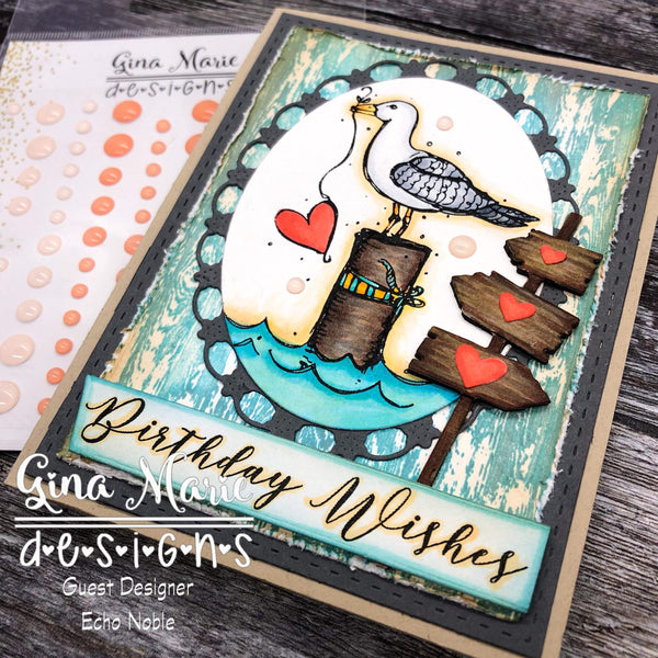 FLOWER CHAIN OVAL DIE SET - GINA MARIE DESIGNS