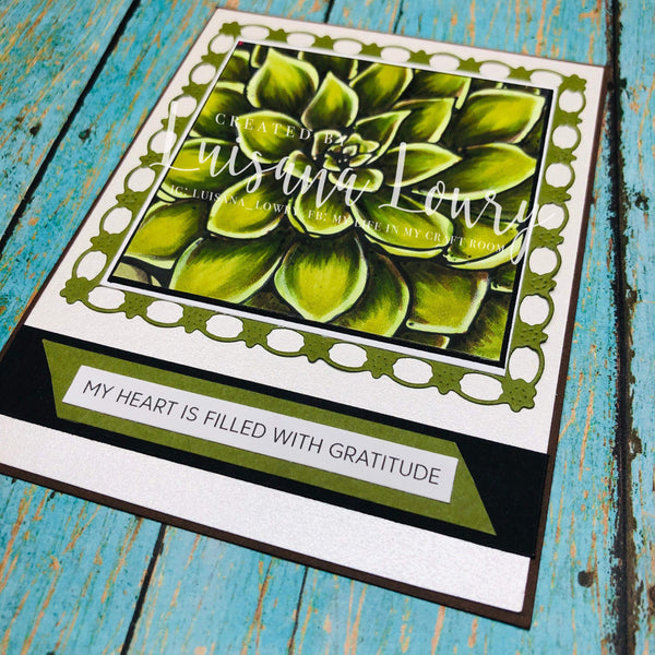 FLOWER CHAIN SQUARE DIE SET - GINA MARIE DESIGNS