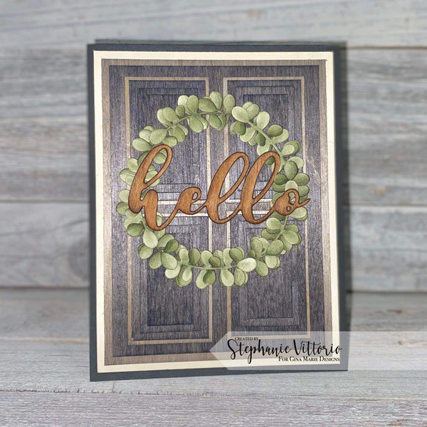 OLIVE BRANCH DIE - GINA MARIE DESIGNS