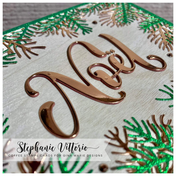 NOEL WORD DIE - GINA MARIE DESIGNS