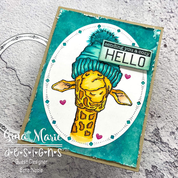 TRIBAL STITCHED OVAL DIE SET - GINA MARIE DESIGNS