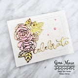 BLOOMS OF ROSES DIE - Gina Marie Designs
