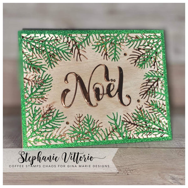 PINE NEEDLE FRAME DIE - GINA MARIE DESIGNS